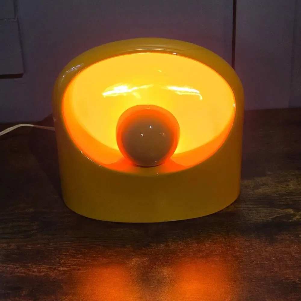 SC3 Marcello Cuneo Rare Large Vintage Ceramic Table Lamp Gabbianelli Italy 1960s